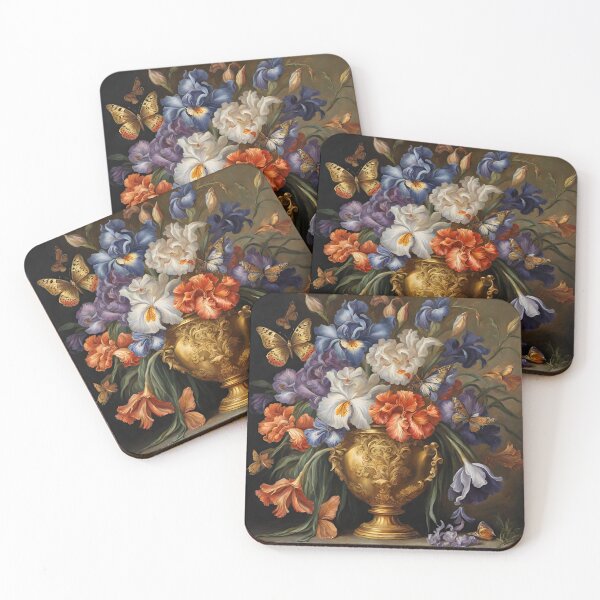 Item preview, Antique flowers designed and sold by AI  © ZORIANA.