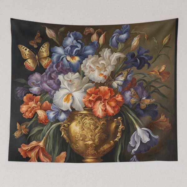 Item preview, Antique flowers designed and sold by AI  © ZORIANA.