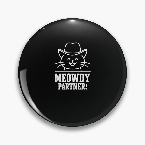 Item preview, Meowdy Partner, Meowdy Partner, Katzenliebhaber, Cowboy Katze, Kitty, Texas Katze, Western Katze, Lustige Katze, Country Western Top, Meowdy Partner designed and sold by VibrantCraftsCo.