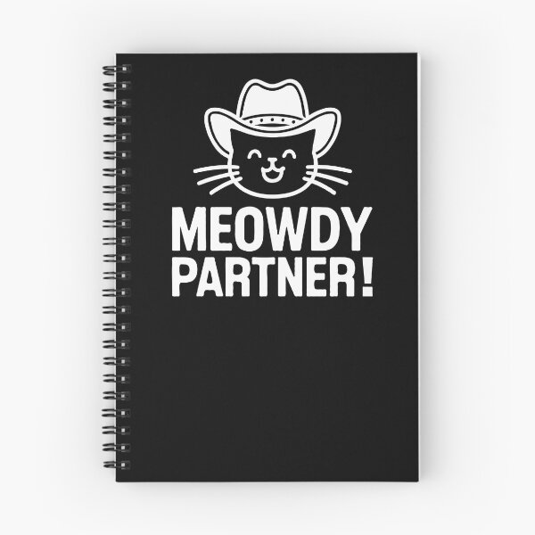 Item preview, Meowdy Partner, Meowdy Partner, Katzenliebhaber, Cowboy Katze, Kitty, Texas Katze, Western Katze, Lustige Katze, Country Western Top, Meowdy Partner designed and sold by VibrantCraftsCo.