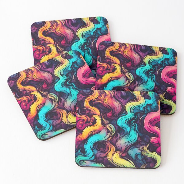 Item preview, Radiant Colorful Smoke Textile Patterns 2 designed and sold by Tom-Johnson.