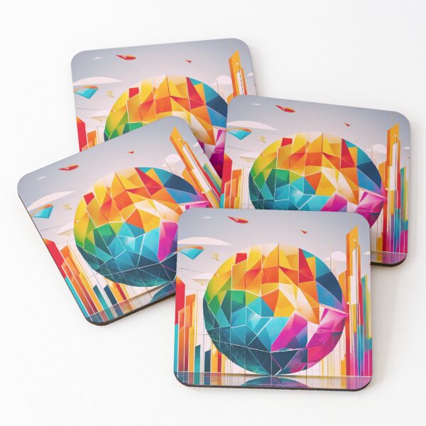 Item preview, Urban Mosaic: Colorful and Modern Reflection designed and sold by Marinaso.