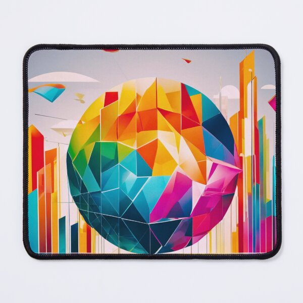 Item preview, Urban Mosaic: Colorful and Modern Reflection designed and sold by Marinaso.