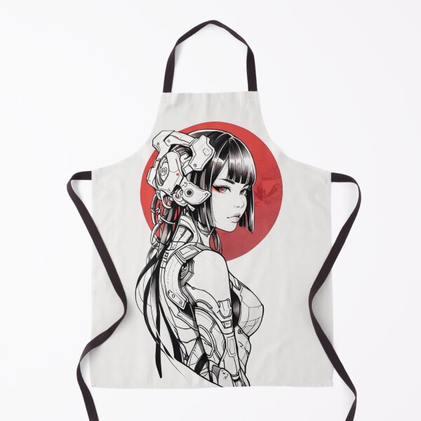 Aperçu de l'œuvre Cyborg Girl créée et vendue par ArtCraftLab.
