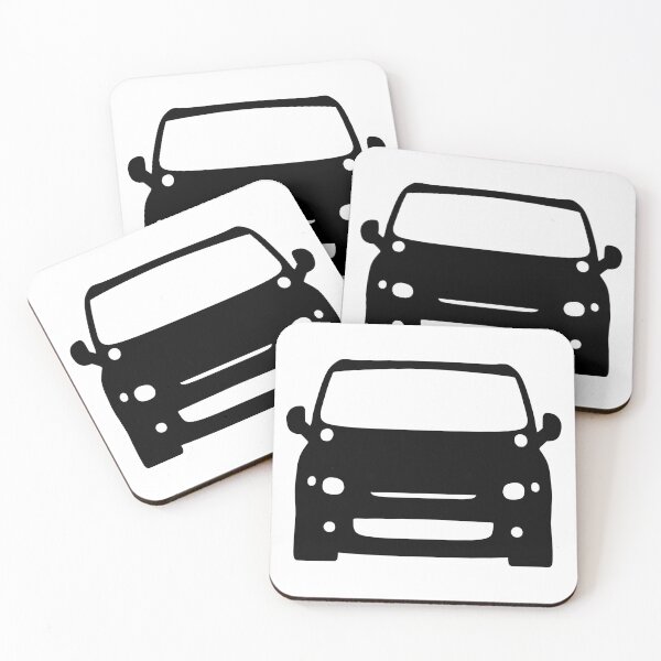 Item preview, Fiat Multipla 1998-2004 Black silhouette designed and sold by EdimDesign.