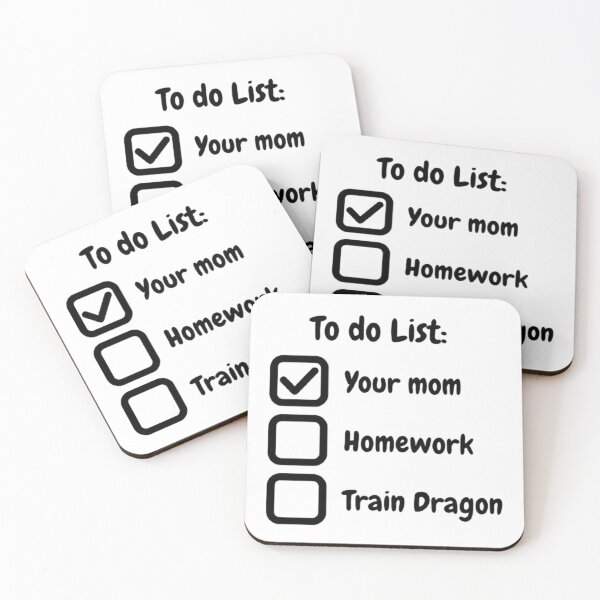 Item preview, To Do List (Ur Mom) designed and sold by Sara576.