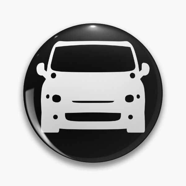 Item preview, Fiat Multipla 1998-2004 white silhouette designed and sold by EdimDesign.