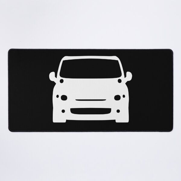 Item preview, Fiat Multipla 1998-2004 white silhouette designed and sold by EdimDesign.