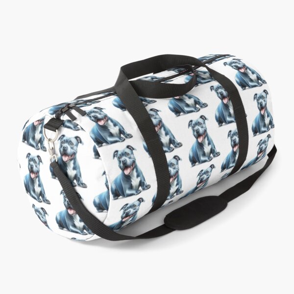 Item preview, Blue Staffy Portrait designed and sold by MaedK.