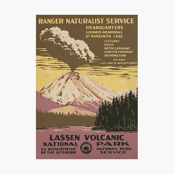 Item preview, Lassen Volcanic National Park designed and sold by DesignedForFun.