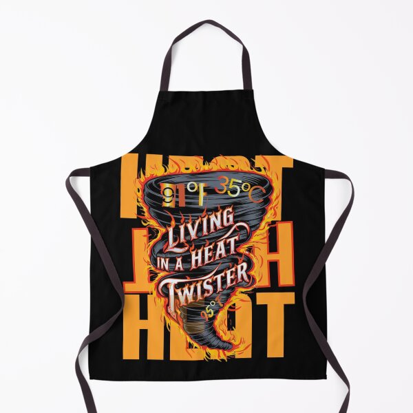 Item preview, LIVING IN A HEAT TWISTER - HOT WEATHER TORNADO METEO FORECAST designed and sold by justyna-s28.