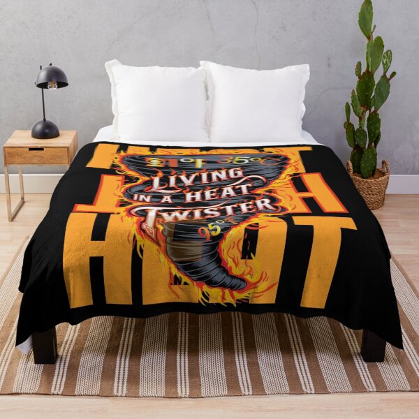 Item preview, LIVING IN A HEAT TWISTER - HOT WEATHER TORNADO METEO FORECAST designed and sold by justyna-s28.