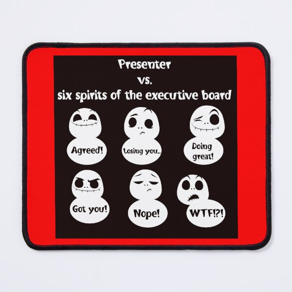 Item preview, Six spirits of the executive board designed and sold by RetroTjoshak.