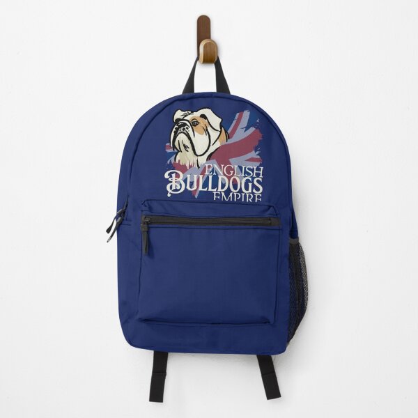 Item preview, British Bulldog Face over a thorn UK Flag designed and sold by CreateForDogs.