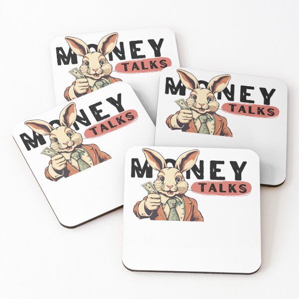 Item preview, Money talks Bunny cash designed and sold by ZMaria.