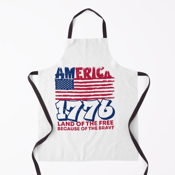 Item preview, America 1776 Land of the Free Because of the Brave designed and sold by cathycandco.