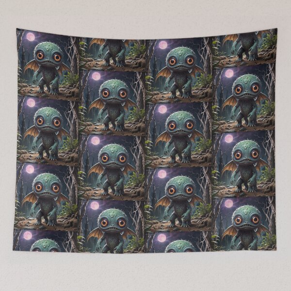 Item preview, Adorably Cute Cryptid Creature designed and sold by NerdscapeDC.