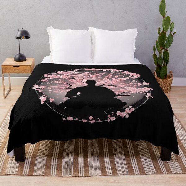 Item preview, Warrior's meditation under the blooming cherry tree designed and sold by Aquillashop.