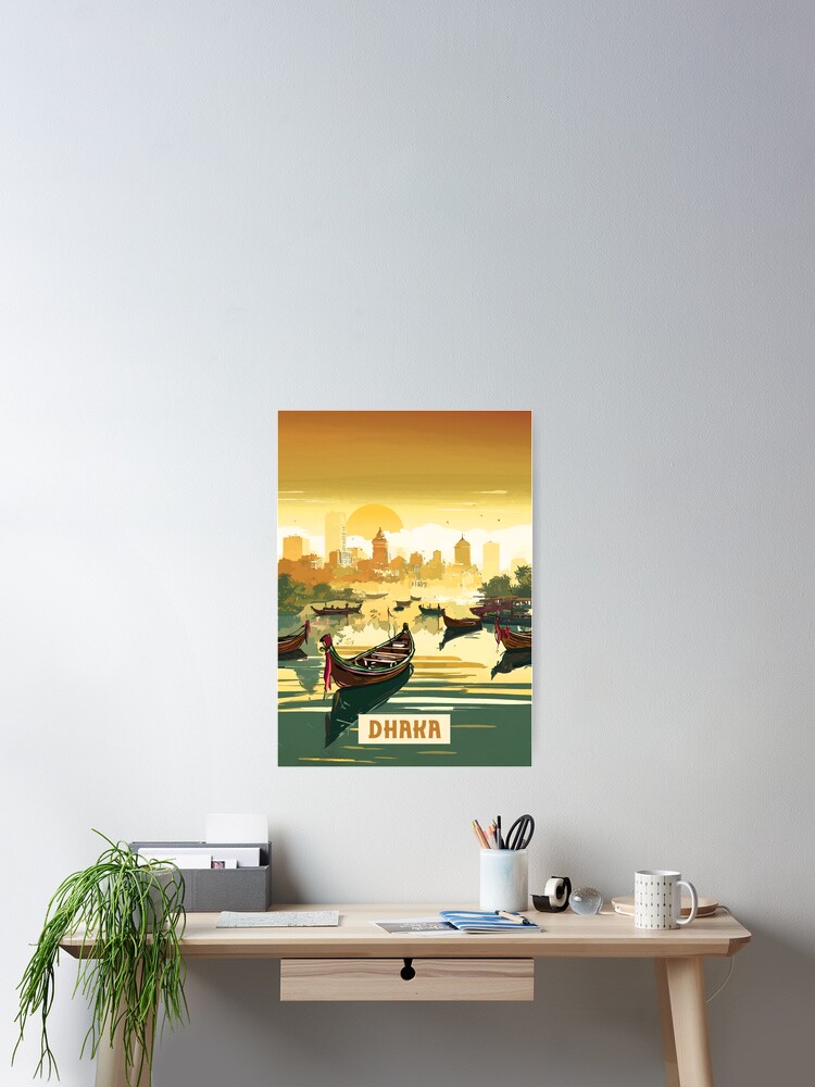 Thumbnail 2 von 3, Poster, Dhaka designt und verkauft von BoKev.