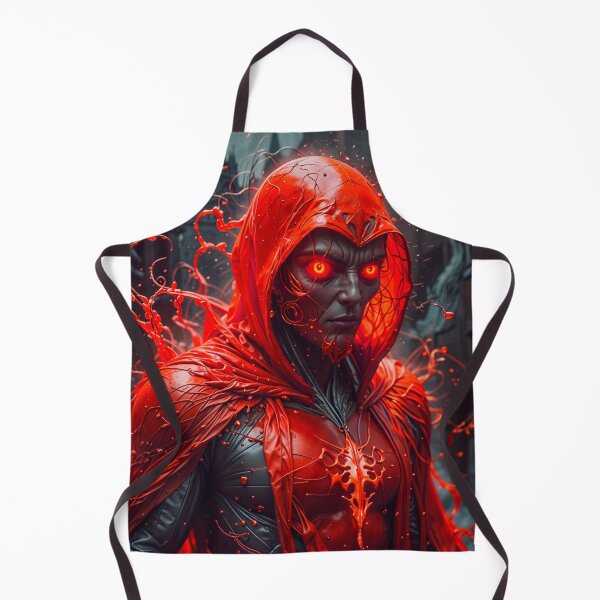 Item preview, Red Powerful Alien Superhero designed and sold by TheArtOfPat.