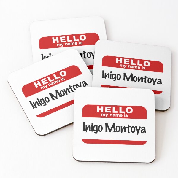 Item preview, Hello My Name Is Inigo Montoya designed and sold by ABSTRACT-IVISM.