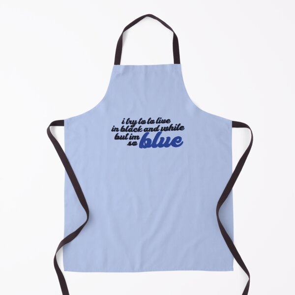 Item preview, I TRY TO LIVE IN BLACK AND WHITE BUT IM SO BLUE (ver. 2) designed and sold by eletia.