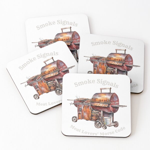 Item preview, Smoke Signals Meat Lovers Morse Code designed and sold by TheSmokeSignals.