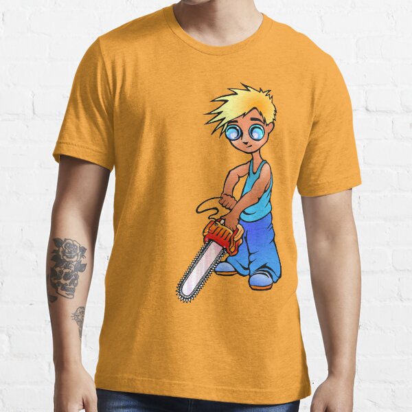 ChainSaw Kid (Blue) Essential T-Shirt
