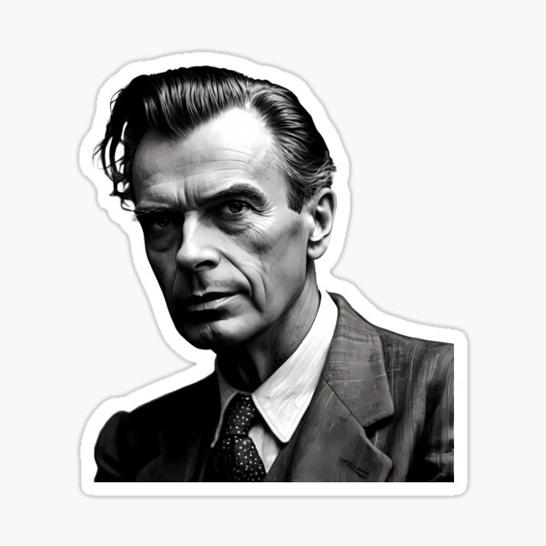 Item preview, Aldous Huxley designed and sold by OzzFrequency.