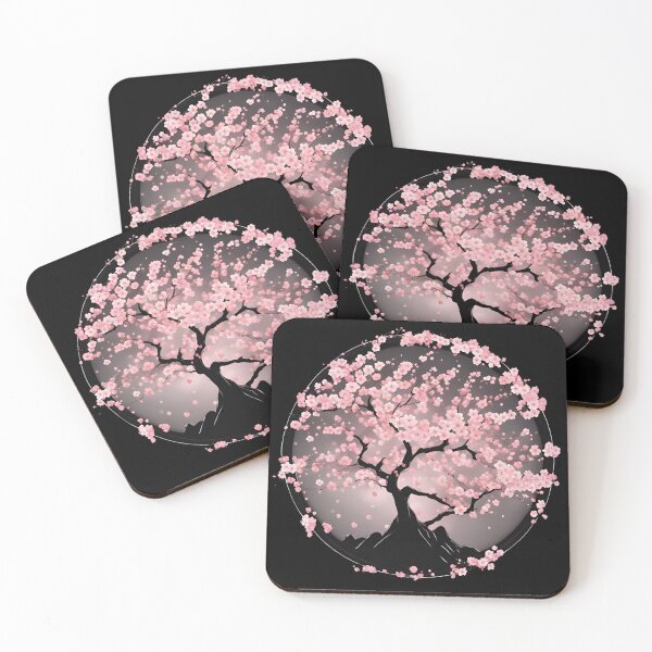 Item preview, Beautiful blooming cherry tree designed and sold by Aquillashop.