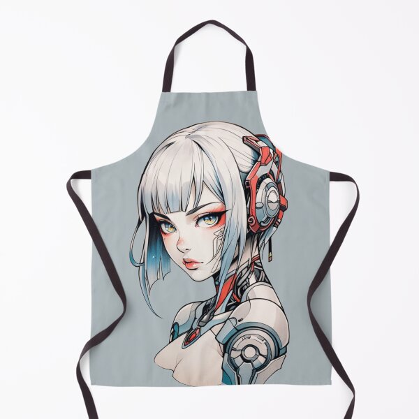 Aperçu de l'œuvre Cyborg Girl créée et vendue par ArtCraftLab.