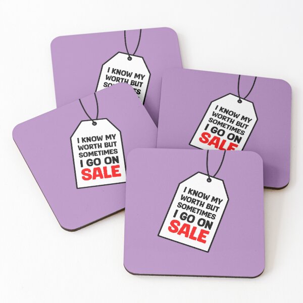 Item preview, I know my worth swinging tag designed and sold by greggfriedrice.