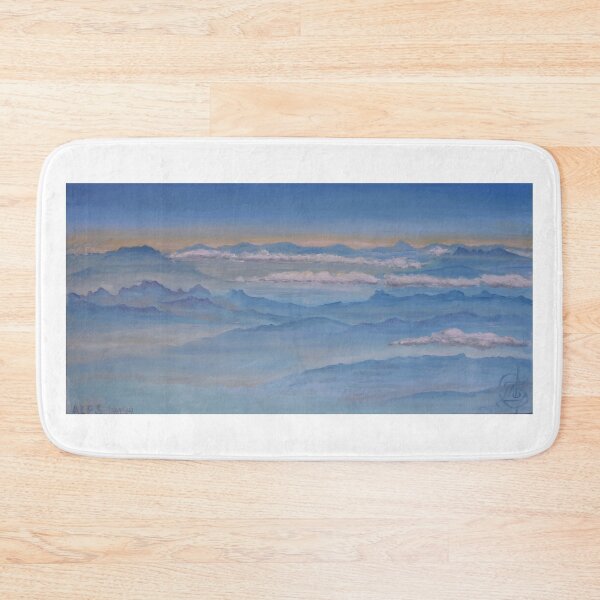 Item preview, Oil Painting - the Alps 20" x 10" designed and sold by Igor Pozdnyakov.