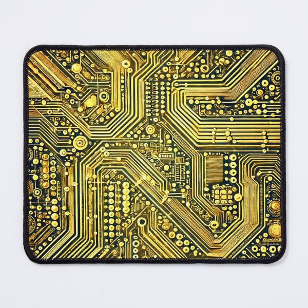 Item preview, Detailed golden circuit designed and sold by Marinaso.