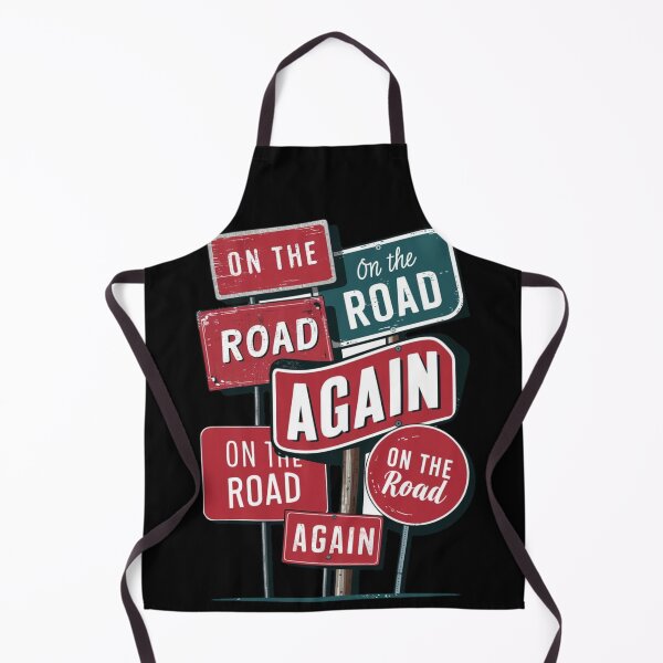 Item preview, ROAD TRIP VINTAGE SIGNS - ON THE ROAD AGAIN designed and sold by justyna-s28.
