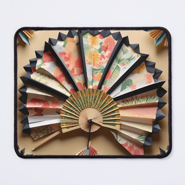Item preview, Origami Art - Elegance Unfolded: Regency-Inspired Ornate Fan designed and sold by ArtfulFolds.