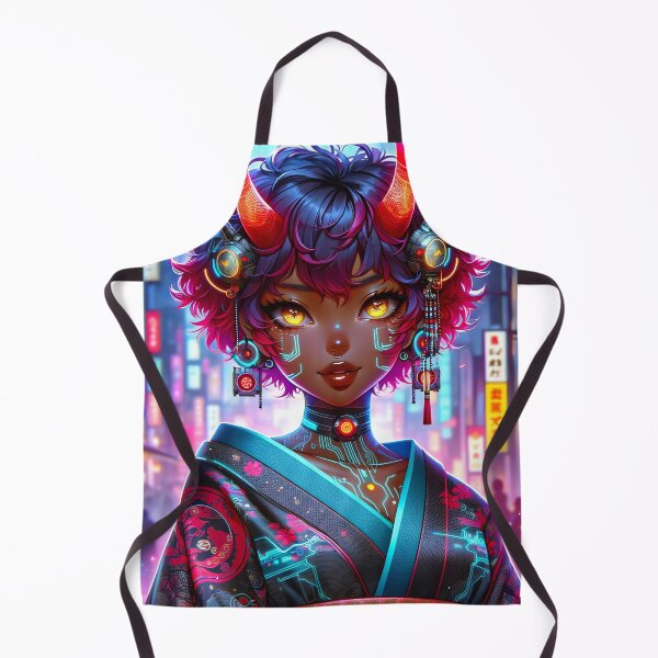 Item preview, Neon Demon Warrior designed and sold by The Journey Ain't Mid.
