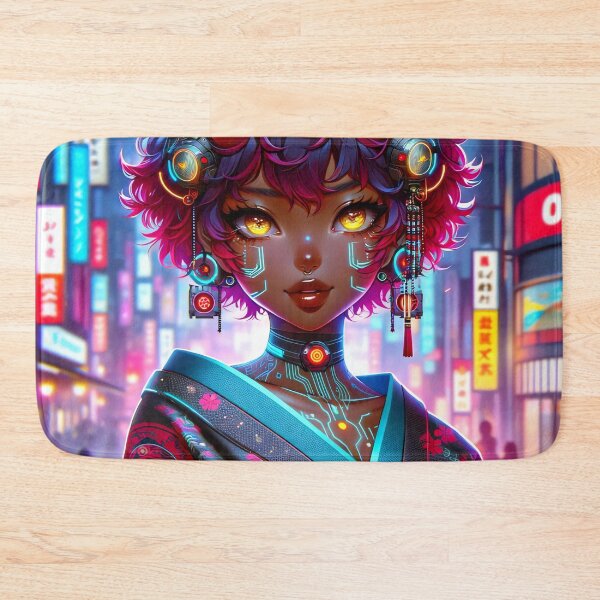 Item preview, Neon Demon Warrior designed and sold by The Journey Ain't Mid.