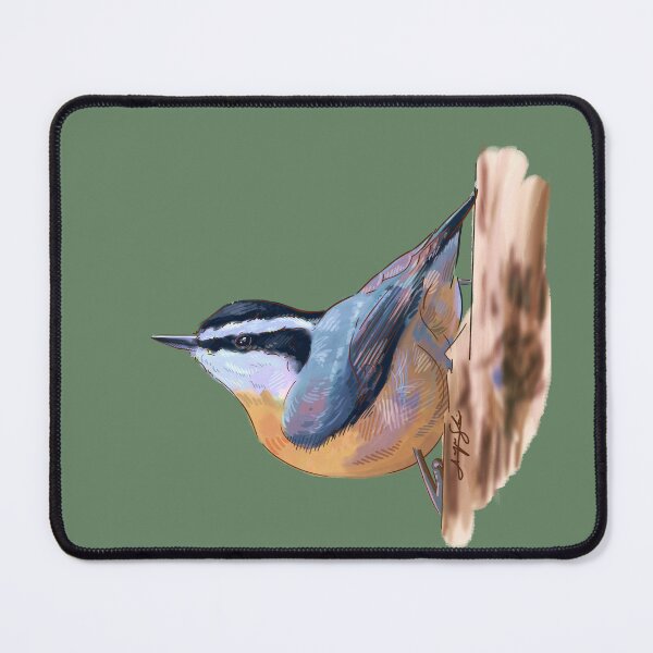 Item preview, Red-breasted Nuthatch designed and sold by seafrost.