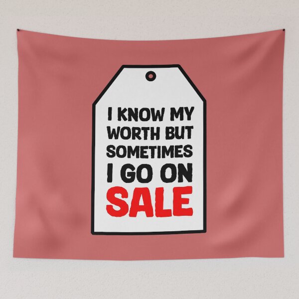 Item preview, I know my worth tag designed and sold by greggfriedrice.