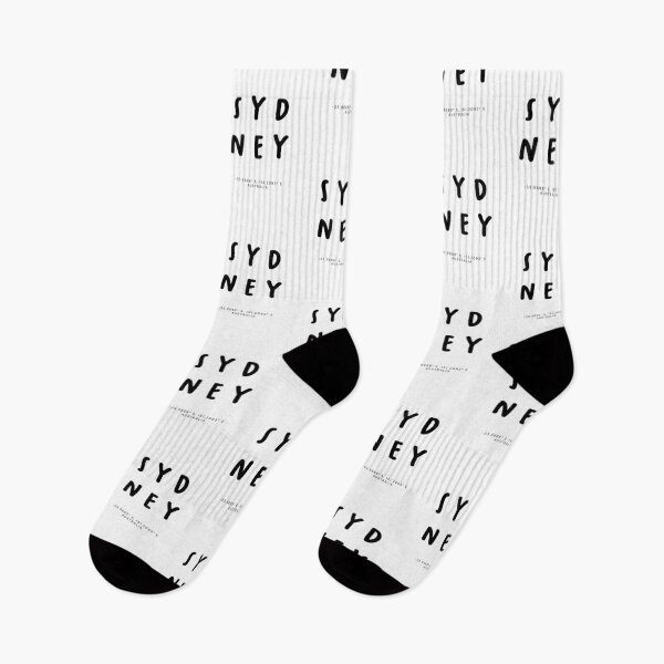 Item preview, Sydney | Typography Design | Design Map Coordinates designed and sold by RM-Journey.