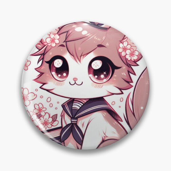 Item preview, Ojos de Gato, Corazón de Anime” designed and sold by Brochamorocha.