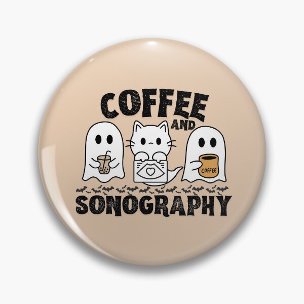 Item preview, Coffee Halloween Costume Sonography Ghost Sonographer designed and sold by SunfullyYours.
