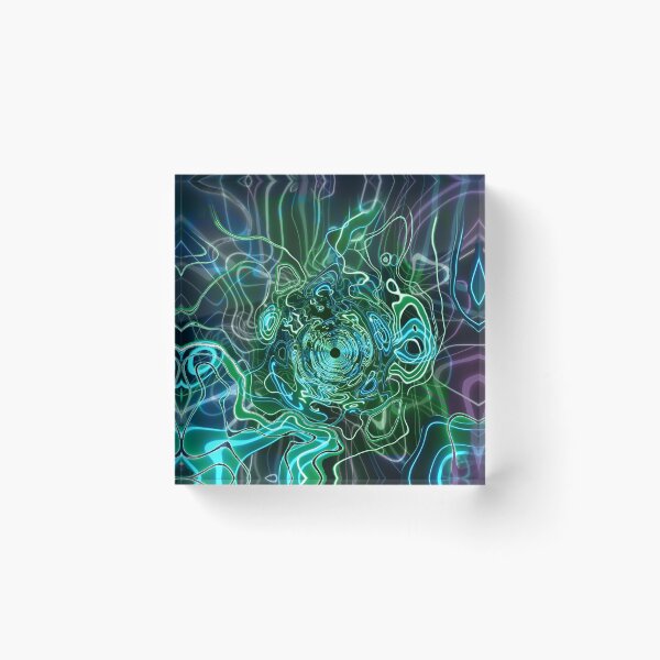 Item preview, Trippy Psychedelic Space Green Supernova designed and sold by AuroraXGreen.