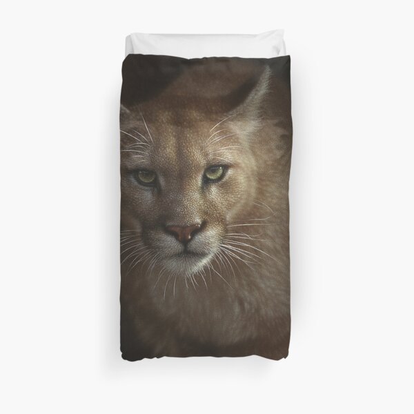 Cougar "Emergence" Duvet Cover