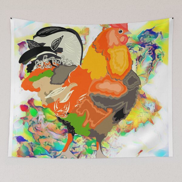 Item preview, Cockerel designed and sold by TinaJostDesigns.