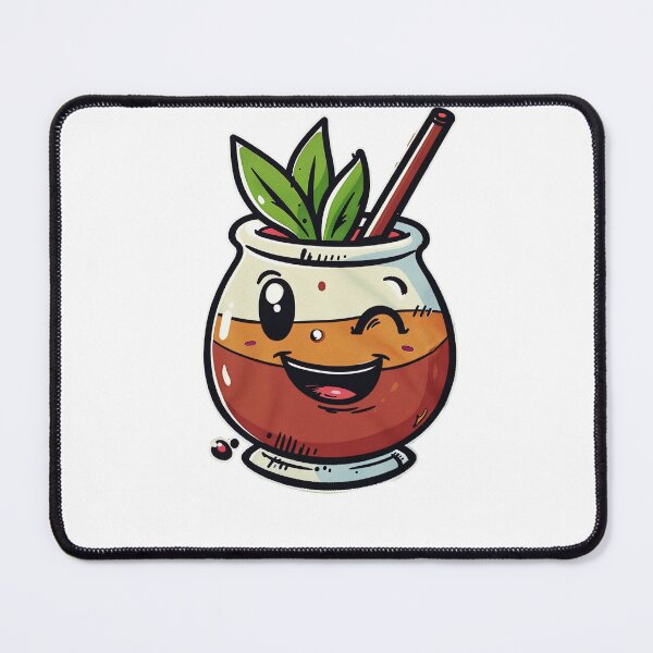 Item preview, Cheerful Yerba Mate Cup Winking Design designed and sold by flamini.