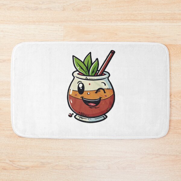 Item preview, Cheerful Yerba Mate Cup Winking Design designed and sold by flamini.