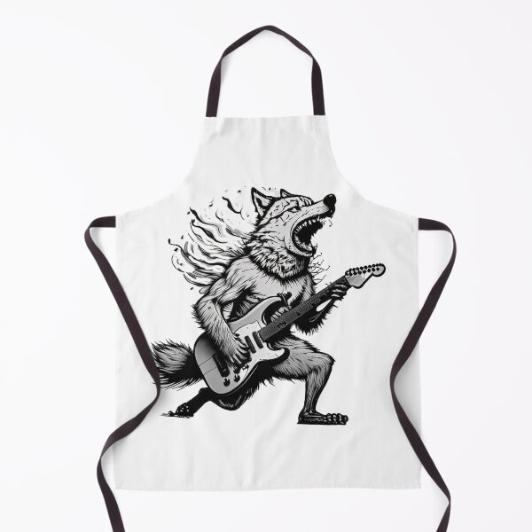 Item preview, Howling Wolf Guitar 5 designed and sold by SmARTNiki.