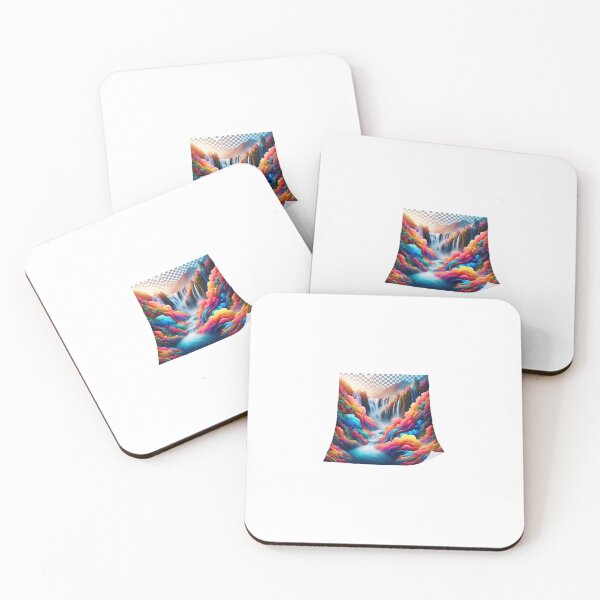 Item preview, Colorful waterfall designed and sold by ModederZukunft.